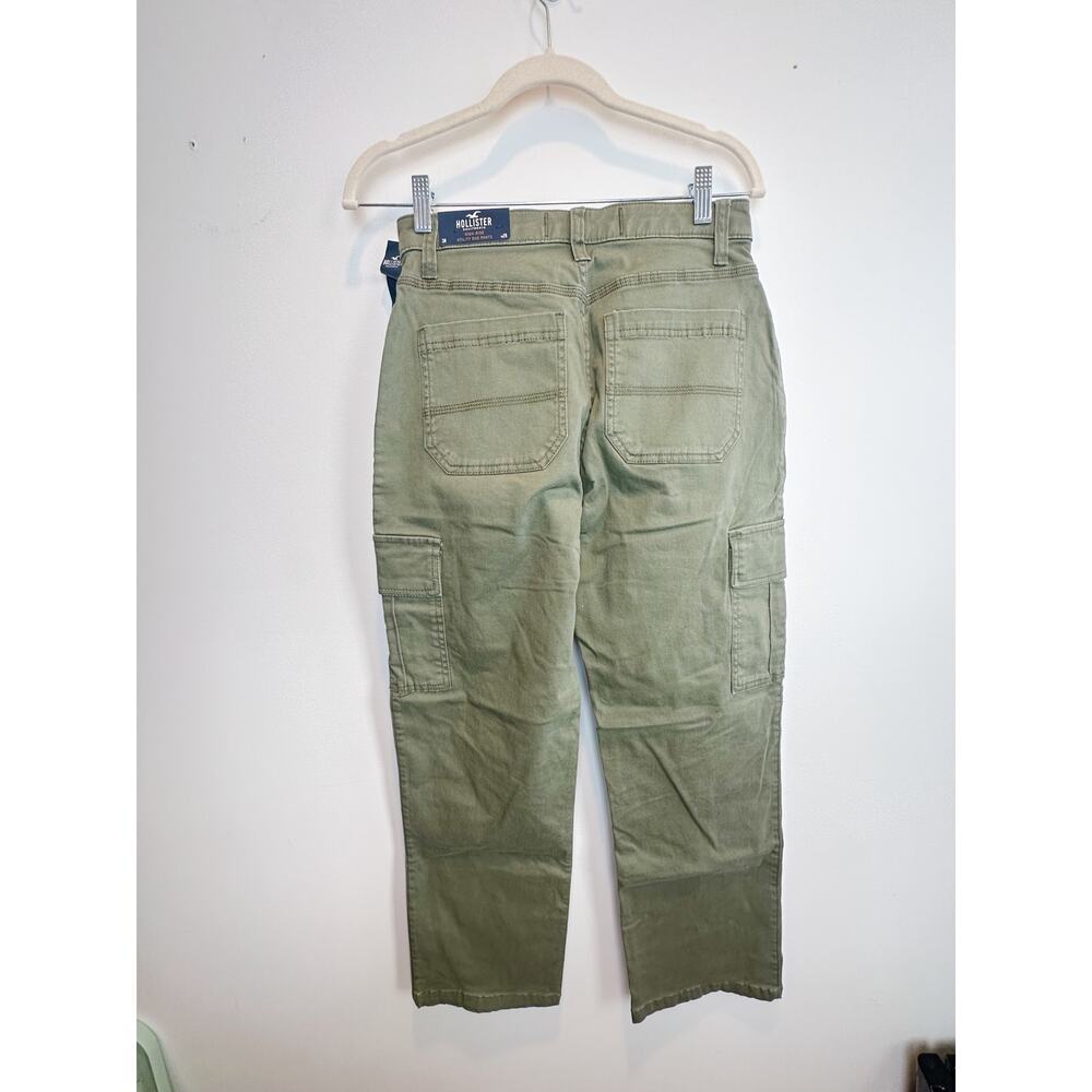 NWT Hollister Cargo Pants Olive Green size 3 R - Picture 5 of 10